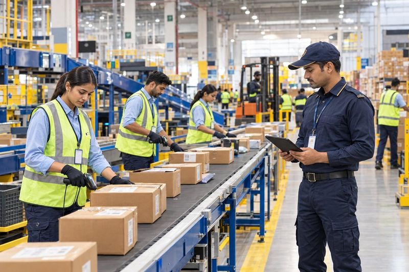 Fulfilment centre team